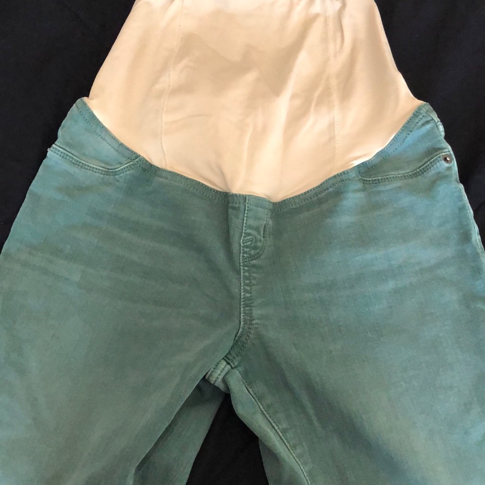 Green Isabel maternity pants